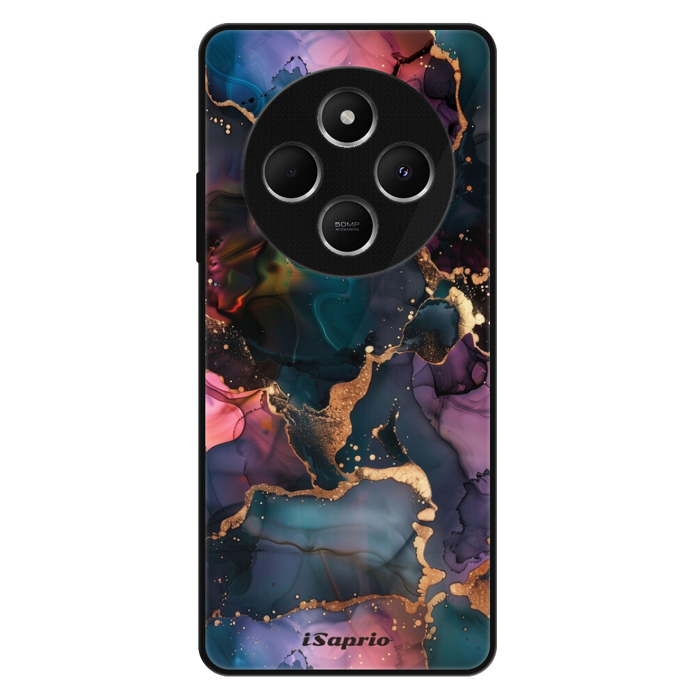 Lesklé puzdro Exclusive iSaprio - Dark Marble 10 - Xiaomi Redmi 14C / Poco C75