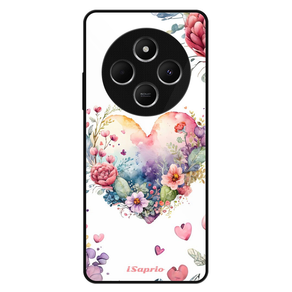 Lesklé puzdro Exclusive iSaprio - Floral Heart - Xiaomi Redmi 14C / Poco C75