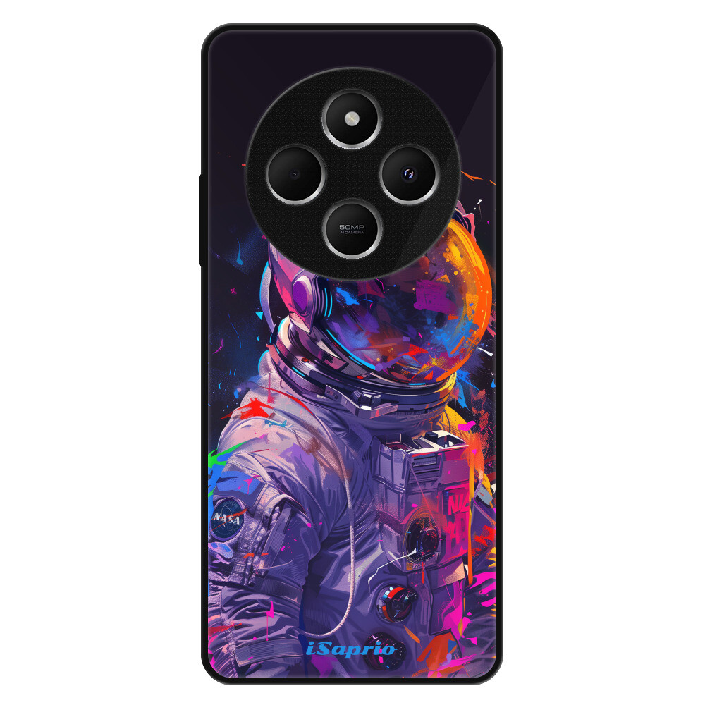 Lesklé puzdro Exclusive iSaprio - Neon Astronaut - Xiaomi Redmi 14C / Poco C75