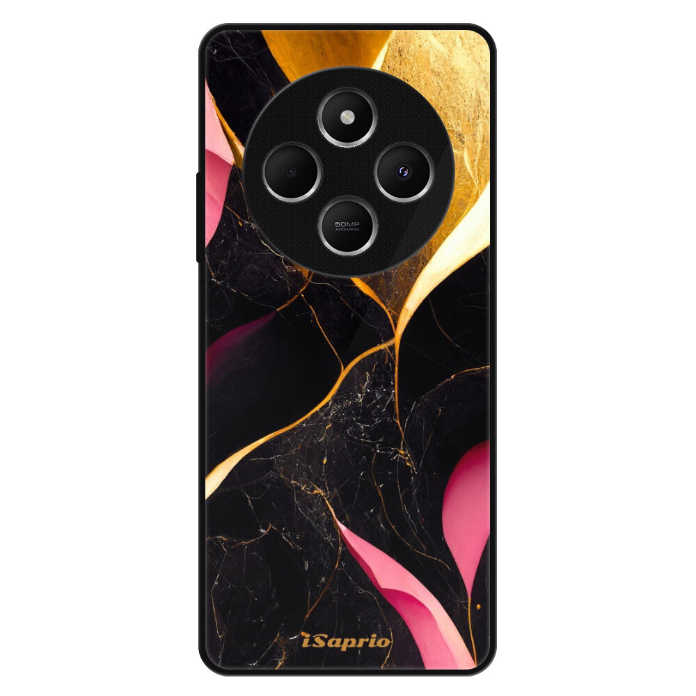 Lesklé puzdro Exclusive iSaprio - Gold Pink Marble - Xiaomi Redmi 14C / Poco C75