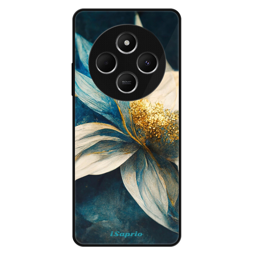 Lesklé puzdro Exclusive iSaprio - Blue Petals - Xiaomi Redmi 14C / Poco C75