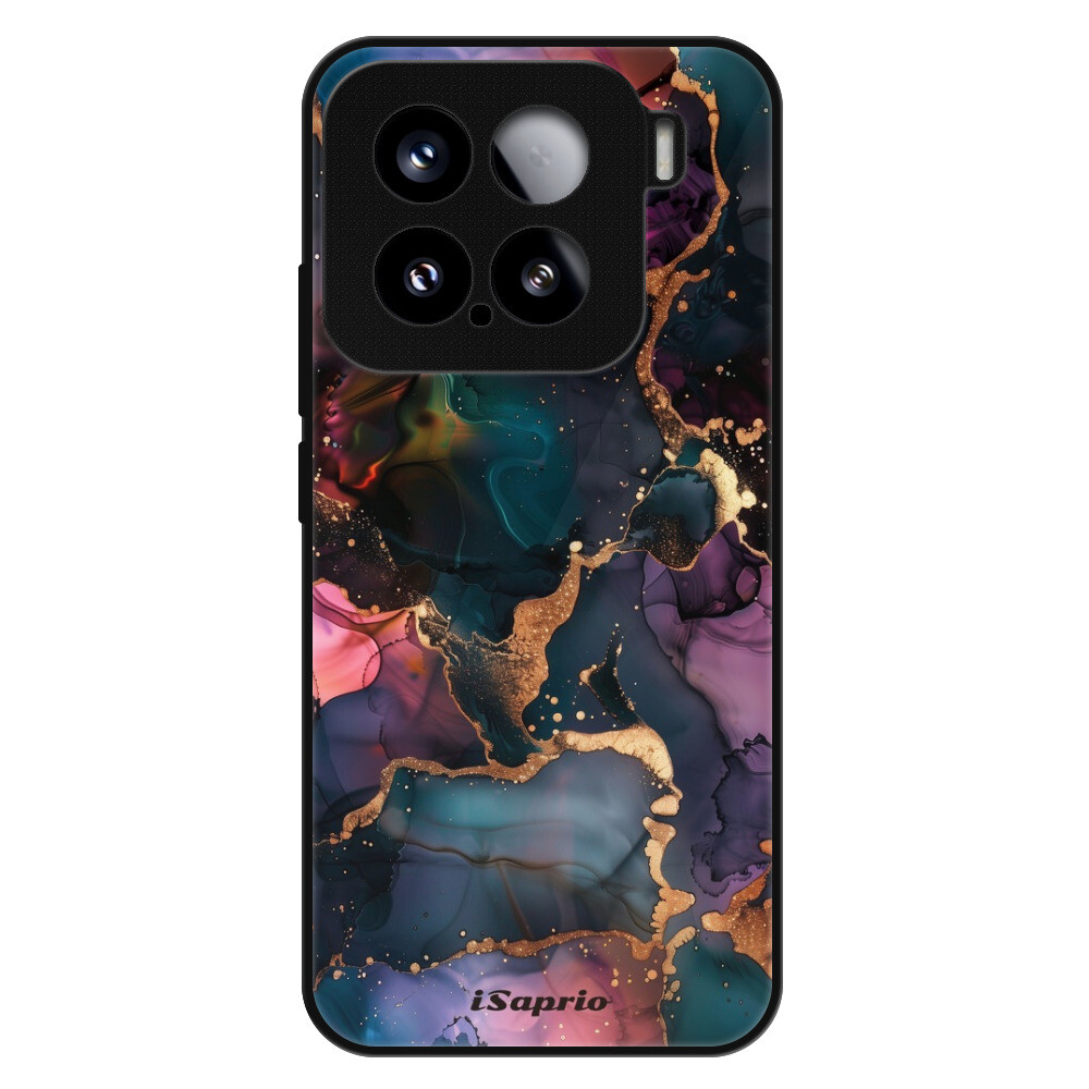Lesklé puzdro Exclusive iSaprio - Dark Marble 10 - Xiaomi 15
