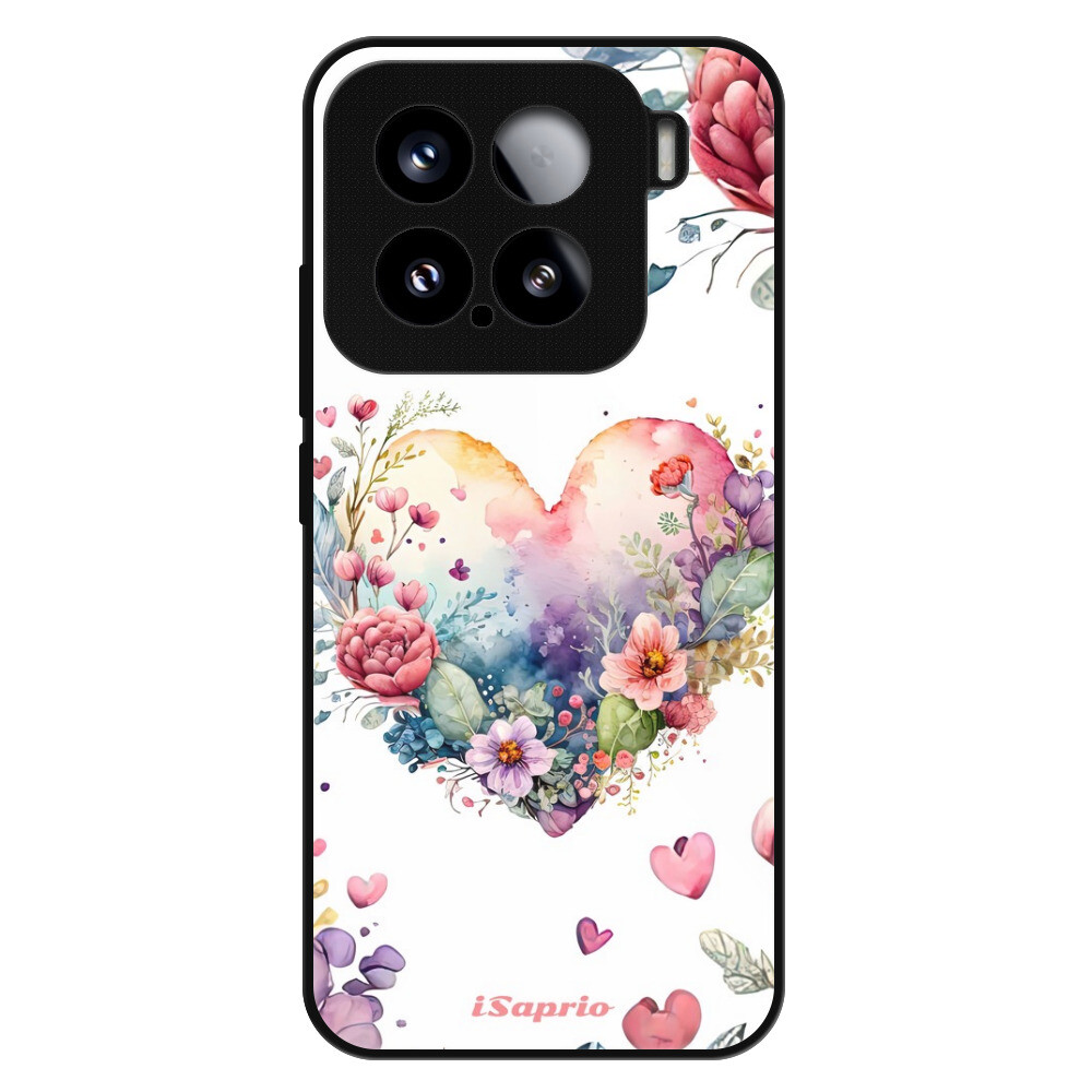 Lesklé puzdro Exclusive iSaprio - Floral Heart - Xiaomi 15