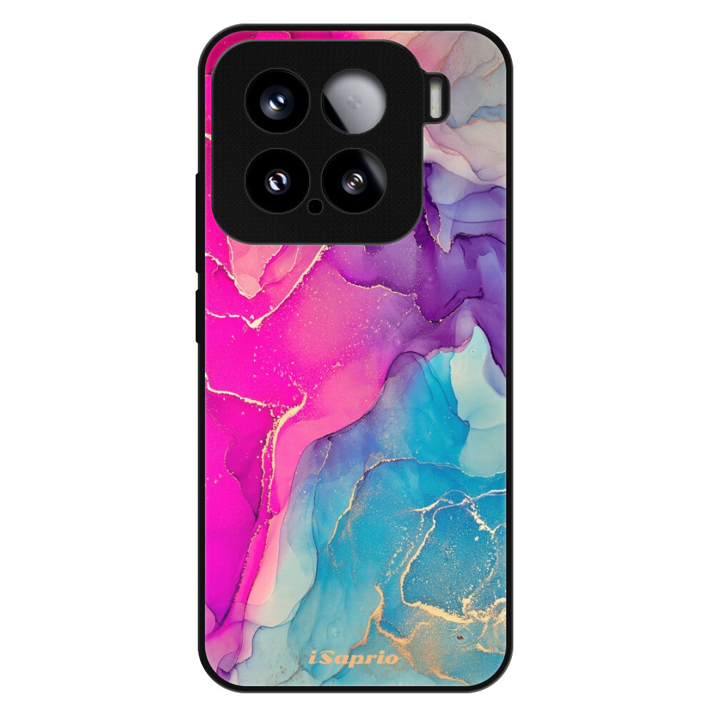 Lesklé puzdro Exclusive iSaprio - Purple Ink - Xiaomi 15