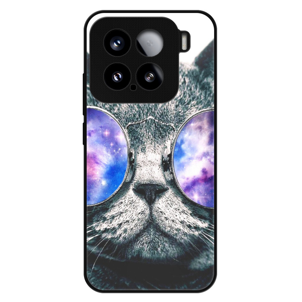 Lesklé puzdro Exclusive iSaprio - Galaxy Cat - Xiaomi 15