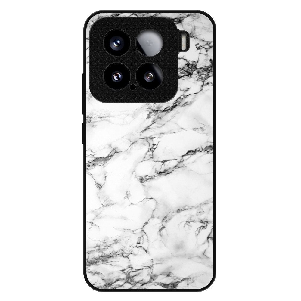 Lesklé puzdro Exclusive iSaprio - White Marble 01 - Xiaomi 15