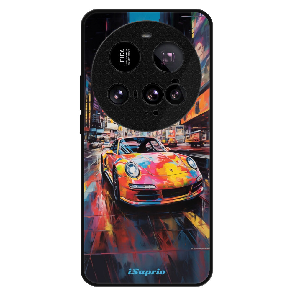 Lesklé puzdro Exclusive iSaprio - Abstract Porsche - Xiaomi 15 Ultra