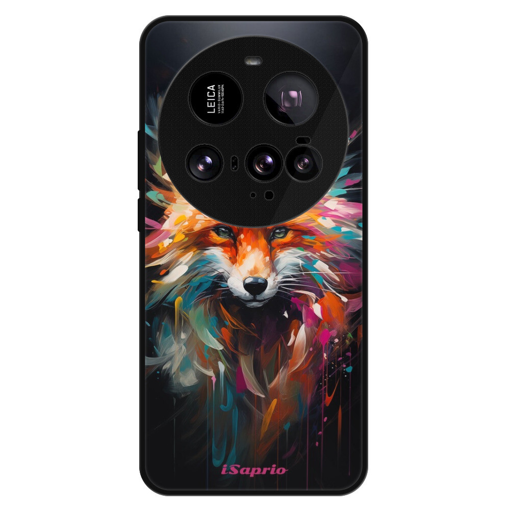 Lesklé puzdro Exclusive iSaprio - Neon Fox - Xiaomi 15 Ultra
