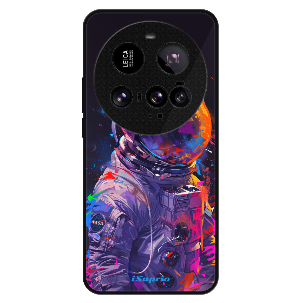 Lesklé puzdro Exclusive iSaprio - Neon Astronaut - Xiaomi 15 Ultra