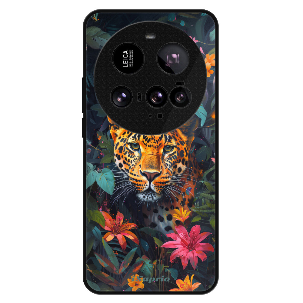 Lesklé puzdro Exclusive iSaprio - Flower Jaguar - Xiaomi 15 Ultra