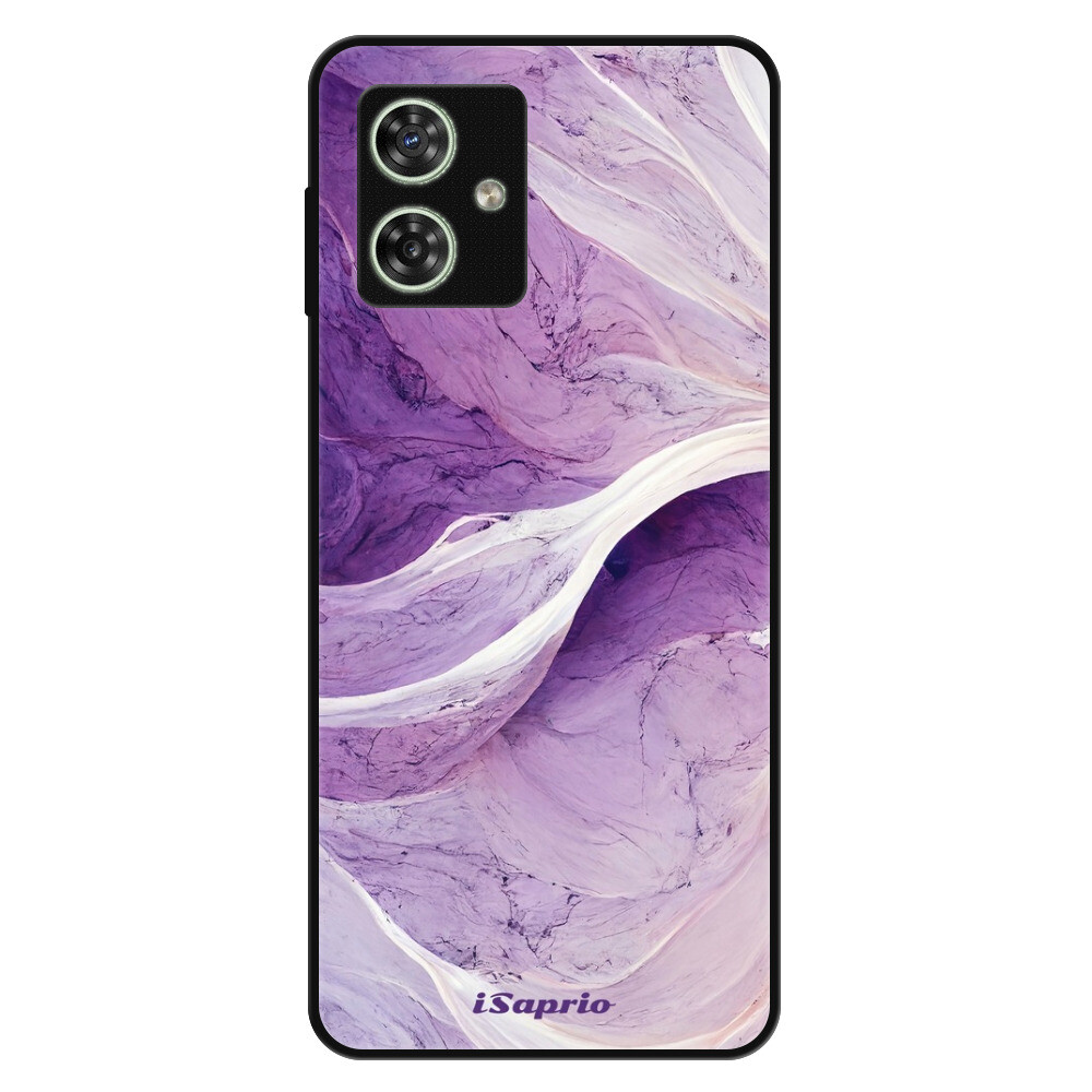 Lesklé puzdro Exclusive iSaprio - Purple Paint 10 - Motorola Moto G54 5G / G54 5G Power Edition