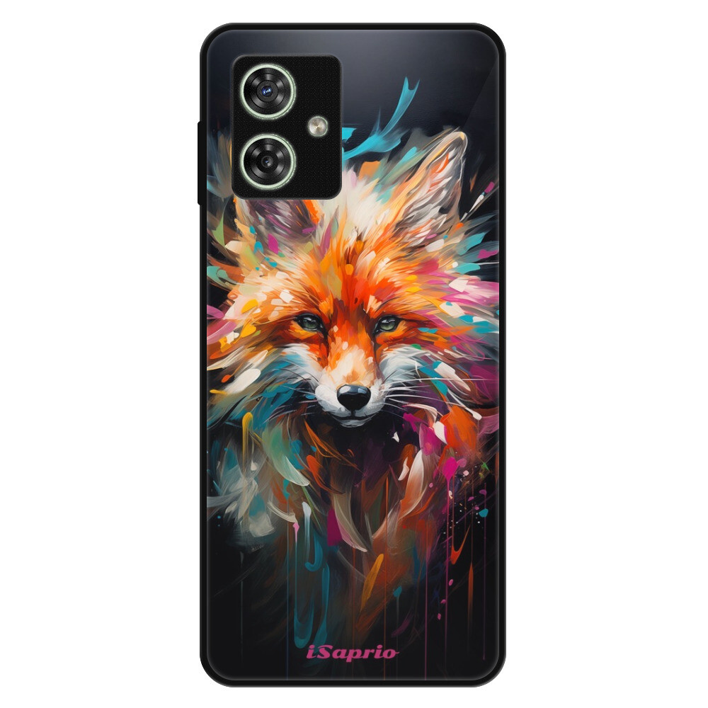 Lesklé puzdro Exclusive iSaprio - Neon Fox - Motorola Moto G54 5G / G54 5G Power Edition