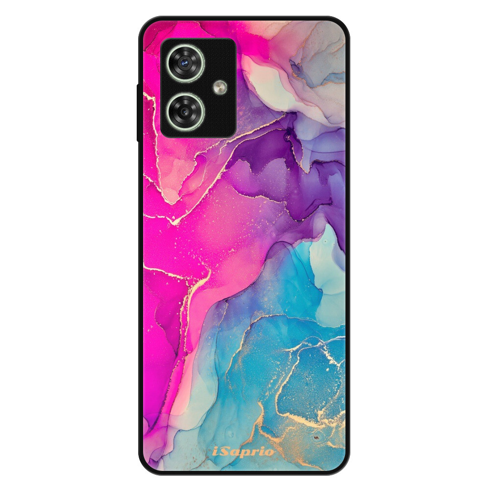 Lesklé puzdro Exclusive iSaprio - Purple Ink - Motorola Moto G54 5G / G54 5G Power Edition