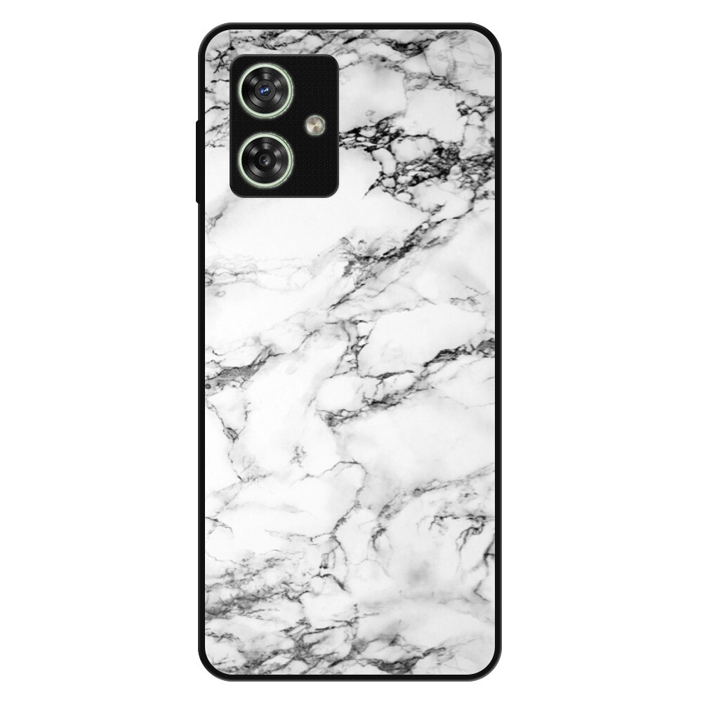 Lesklé puzdro Exclusive iSaprio - White Marble 01 - Motorola Moto G54 5G / G54 5G Power Edition