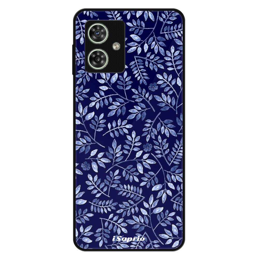 Lesklé puzdro Exclusive iSaprio - Blue Leaves 05 - Motorola Moto G54 5G / G54 5G Power Edition