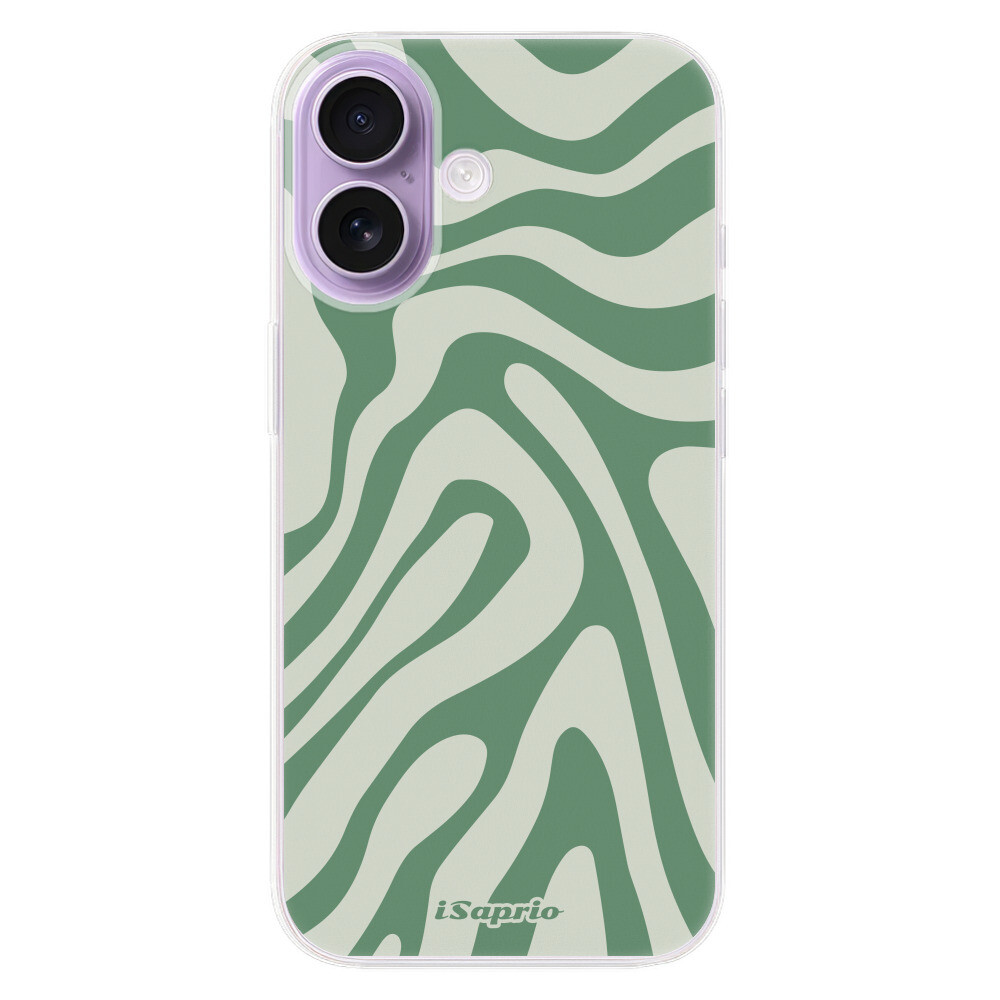 Odolné silikónové puzdro iSaprio - Zebra Green - iPhone 17
