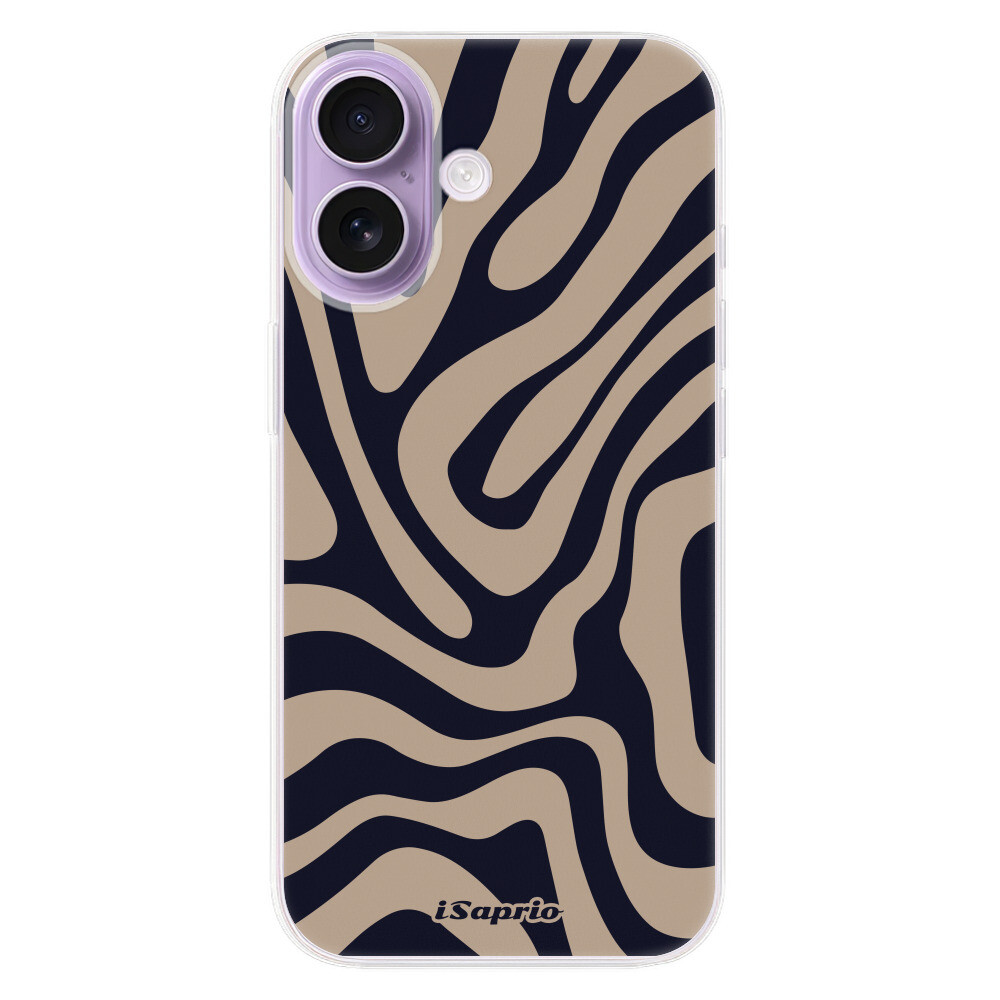 Odolné silikónové puzdro iSaprio - Zebra Black - iPhone 17