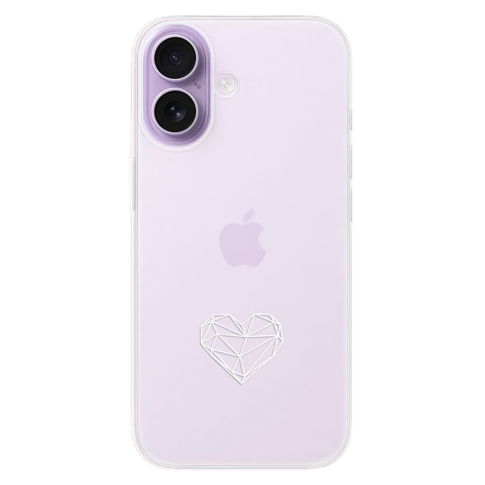Odolné silikónové puzdro iSaprio - čiré - Digital Love - iPhone 17