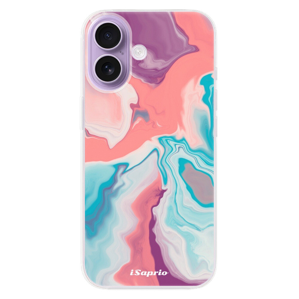 Odolné silikónové puzdro iSaprio - New Liquid - iPhone 17