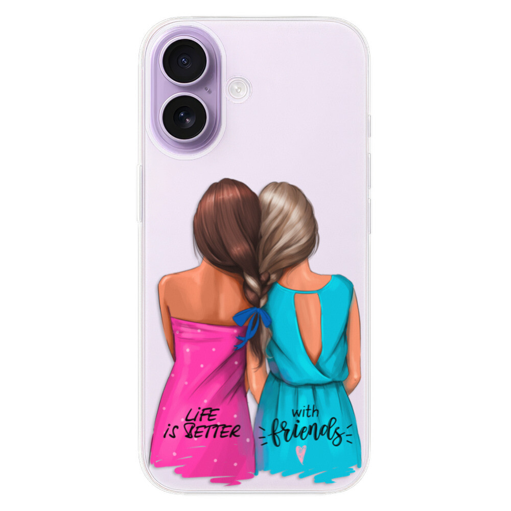 Odolné silikónové puzdro iSaprio - Best Friends - iPhone 17