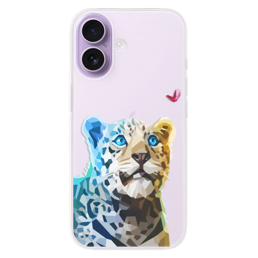 Odolné silikónové puzdro iSaprio - Leopard With Butterfly - iPhone 17