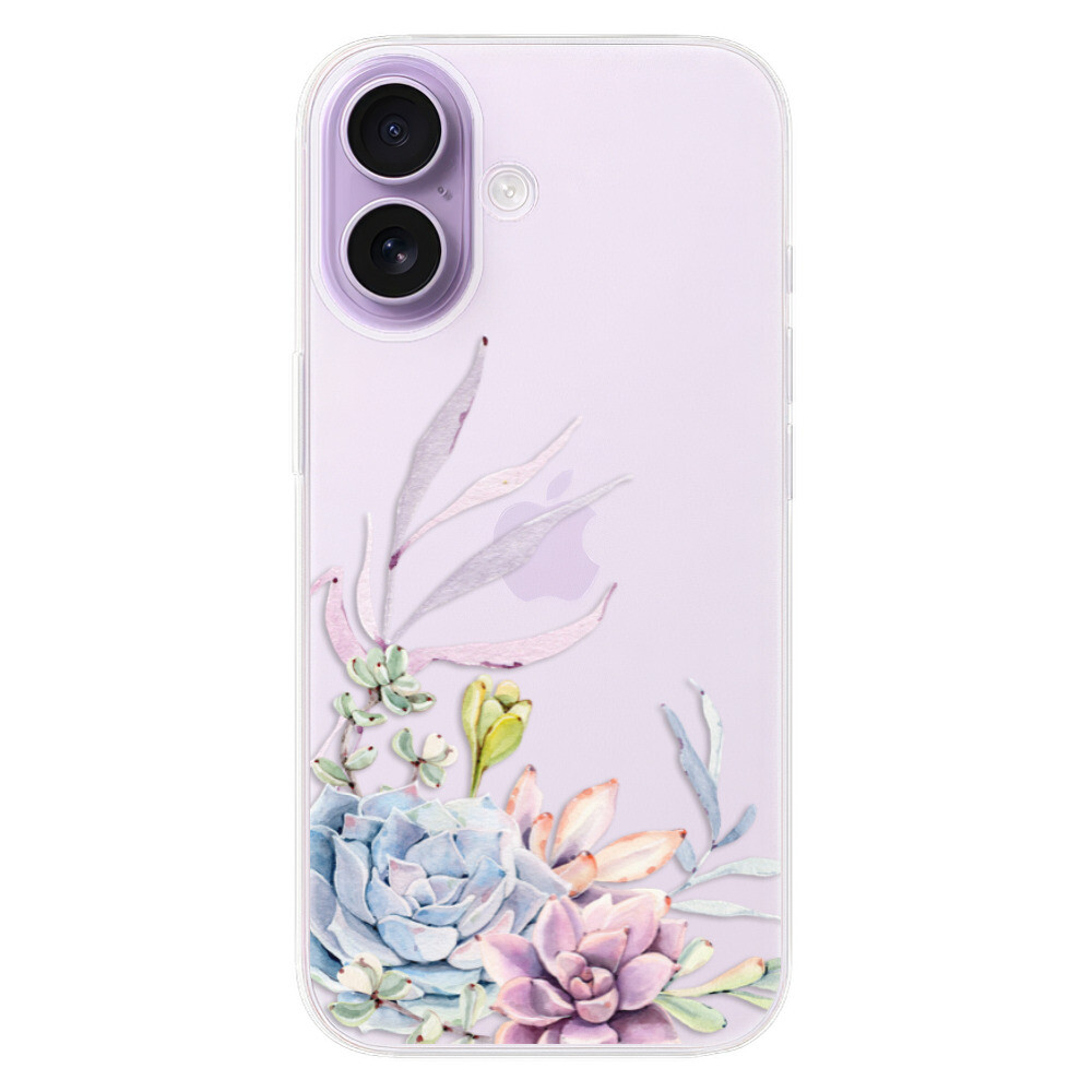 Odolné silikónové puzdro iSaprio - Succulent 01 - iPhone 17