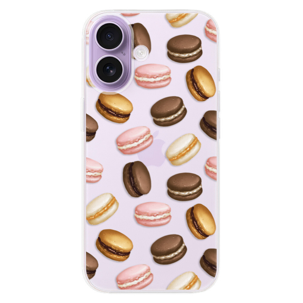 Odolné silikónové puzdro iSaprio - Macaron Pattern - iPhone 17