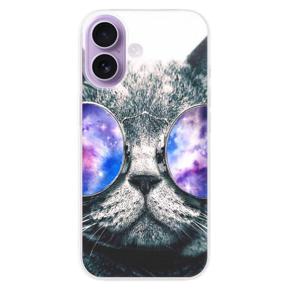 Odolné silikónové puzdro iSaprio - Galaxy Cat - iPhone 17