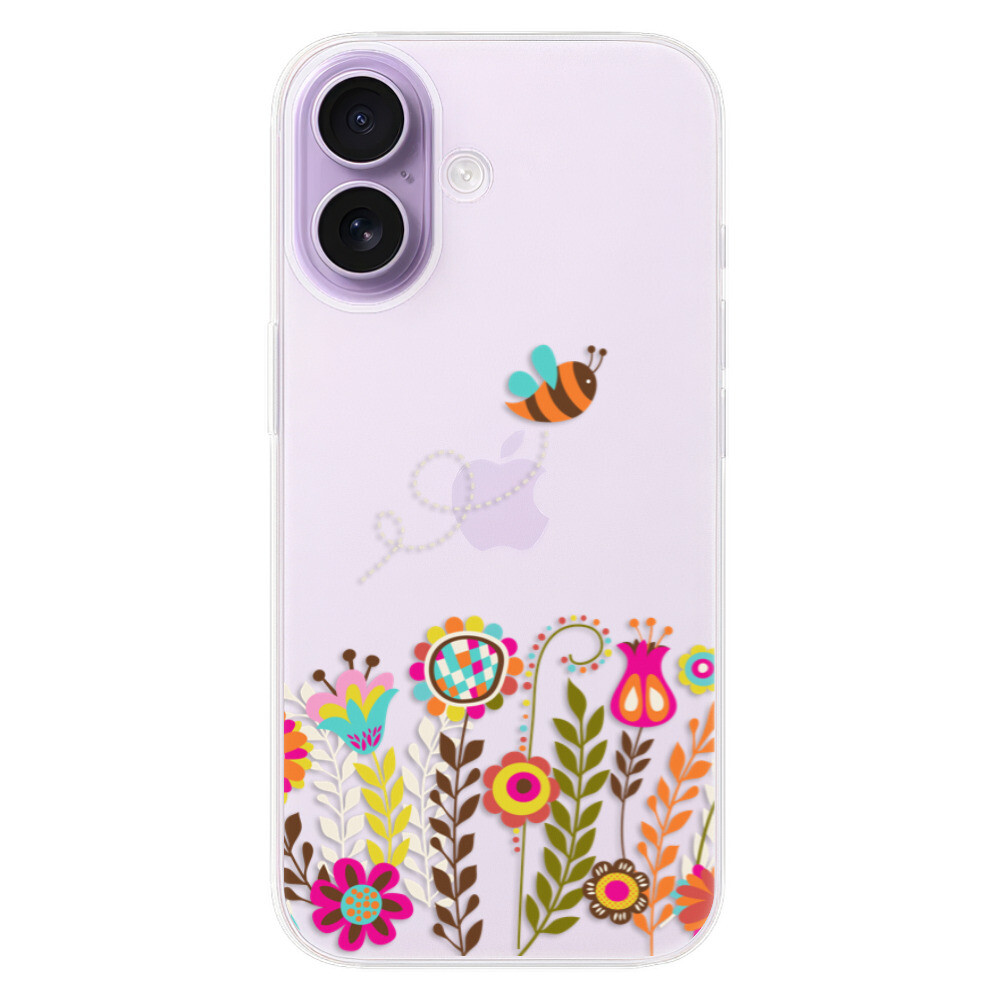 Odolné silikónové puzdro iSaprio - Bee 01 - iPhone 17