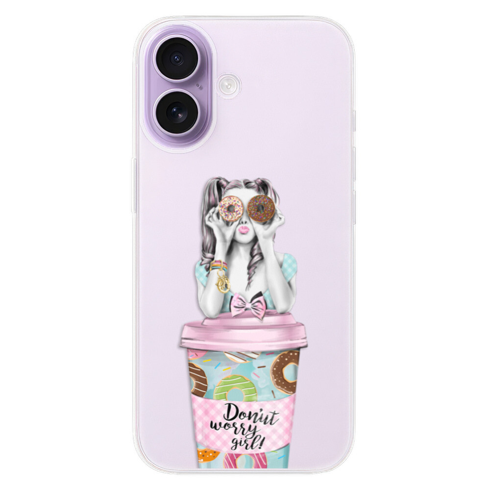 Odolné silikónové puzdro iSaprio - Donut Worry - iPhone 17