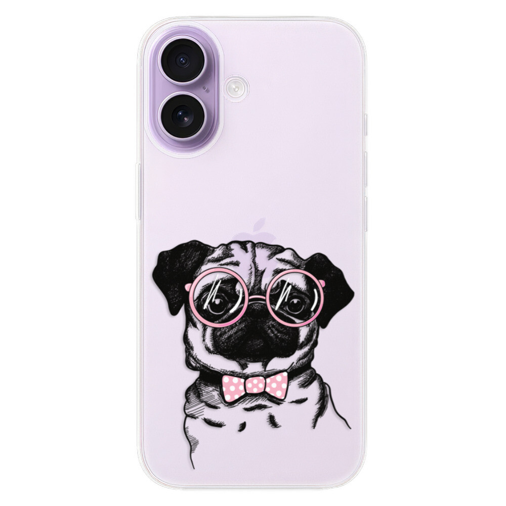 Odolné silikónové puzdro iSaprio - The Pug - iPhone 17