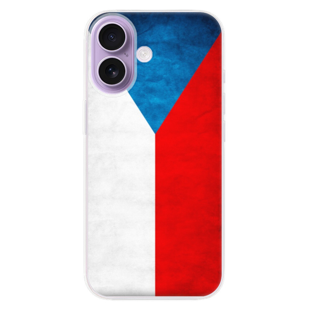 Odolné silikónové puzdro iSaprio - Czech Flag - iPhone 17