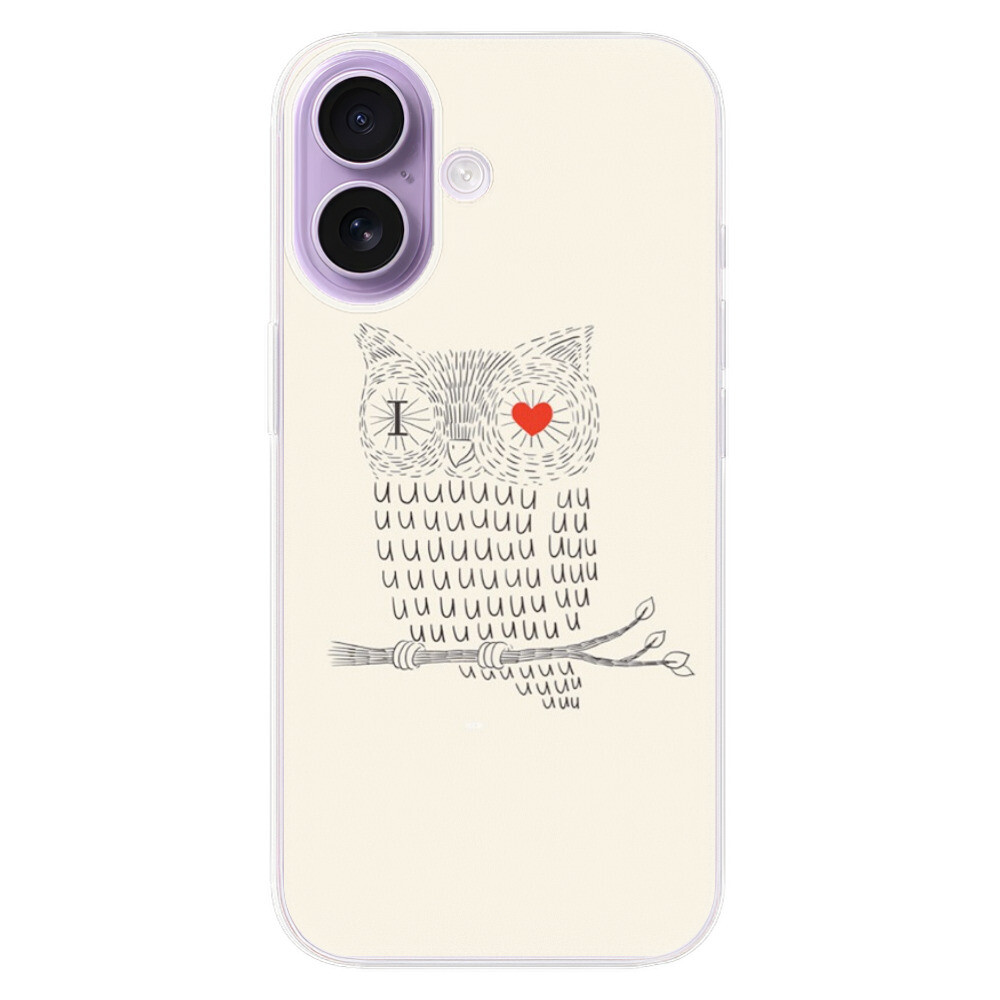 Odolné silikónové puzdro iSaprio - I Love You 01 - iPhone 17