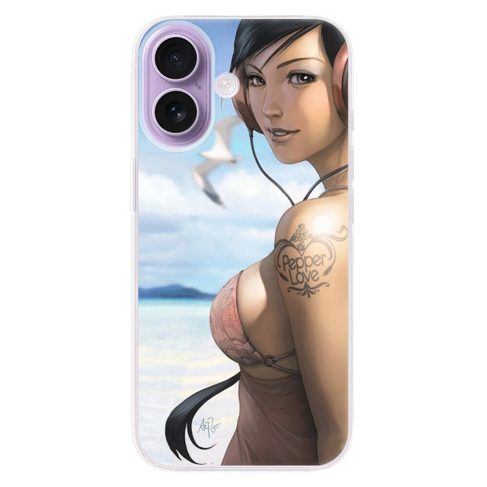Odolné silikónové puzdro iSaprio - Girl 02 - iPhone 17