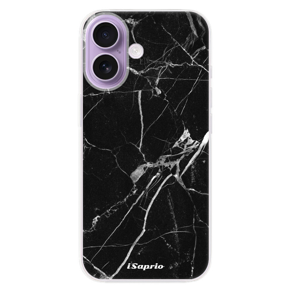Odolné silikónové puzdro iSaprio - Black Marble 18 - iPhone 17