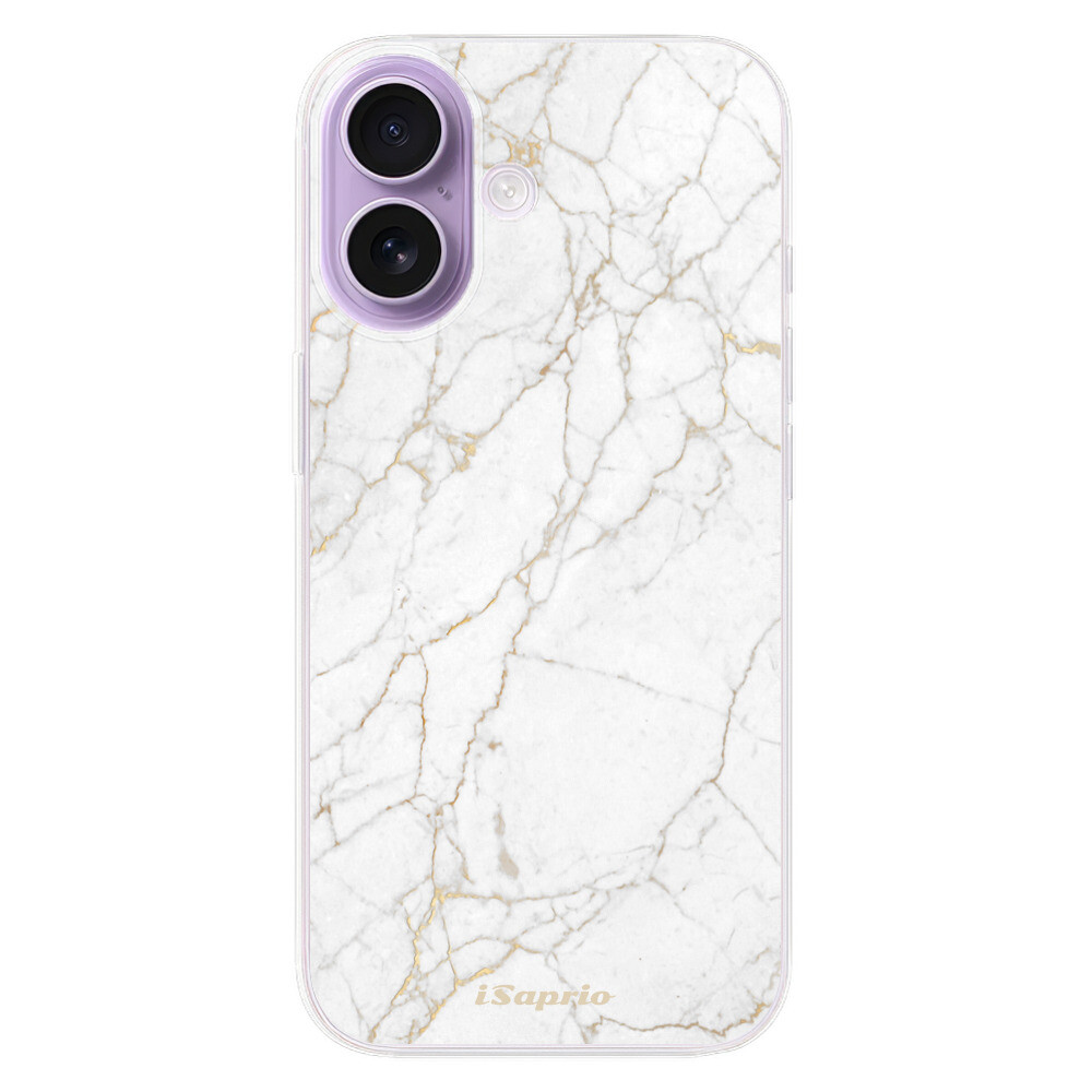 Odolné silikónové puzdro iSaprio - GoldMarble 13 - iPhone 17