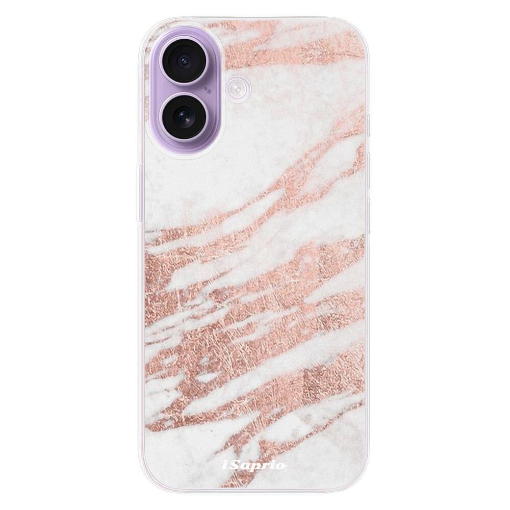 Odolné silikónové puzdro iSaprio - RoseGold 10 - iPhone 17