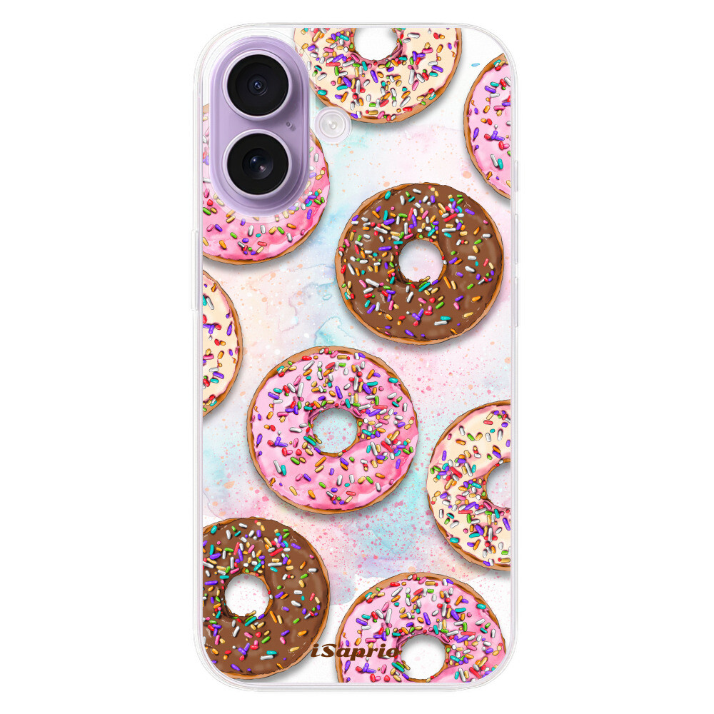 Odolné silikónové puzdro iSaprio - Donuts 11 - iPhone 17