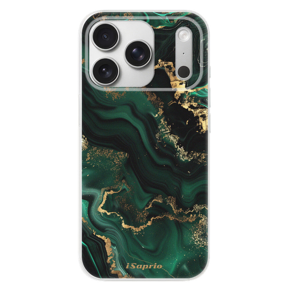Odolné silikónové puzdro iSaprio - Emerald - iPhone 17 Pro