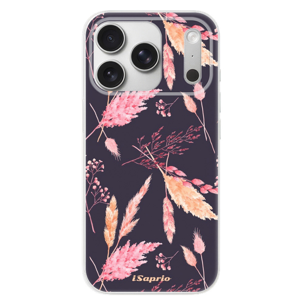 Odolné silikónové puzdro iSaprio - Herbal Pattern - iPhone 17 Pro