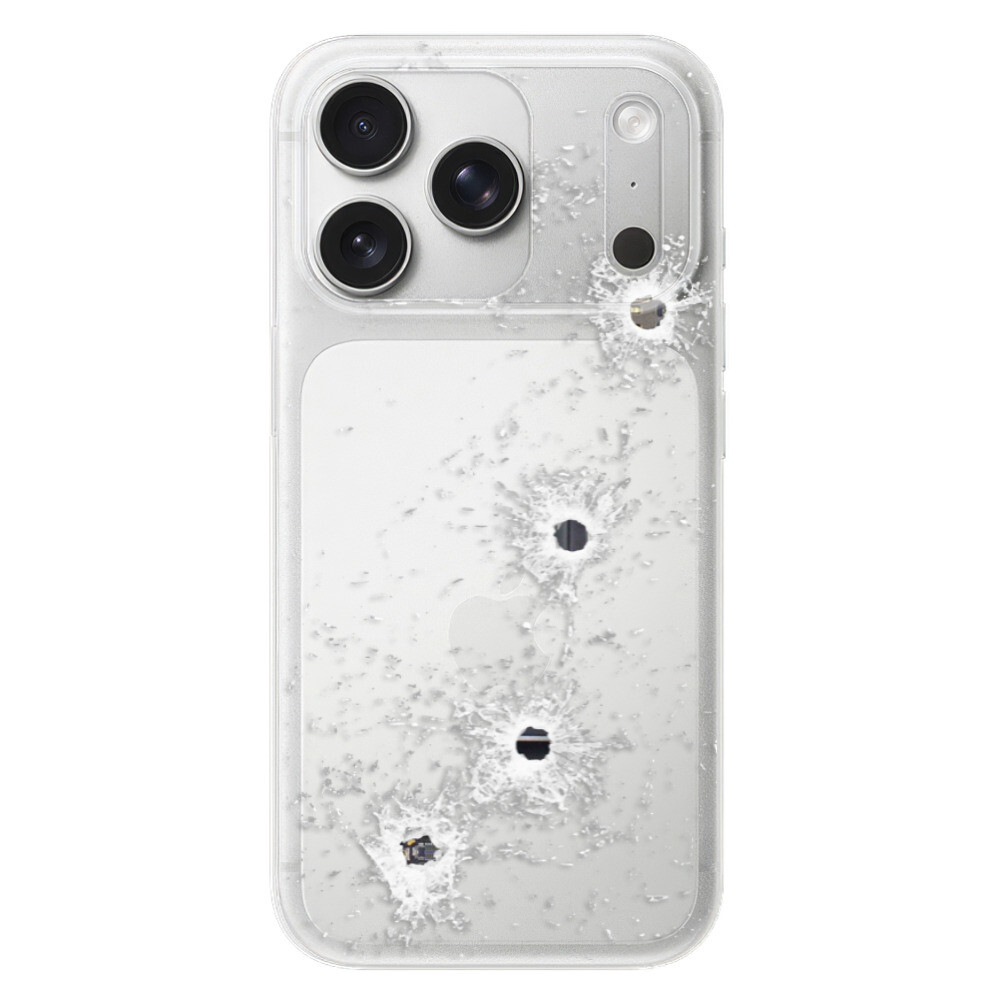 Odolné silikónové puzdro iSaprio - Gunshots - iPhone 17 Pro