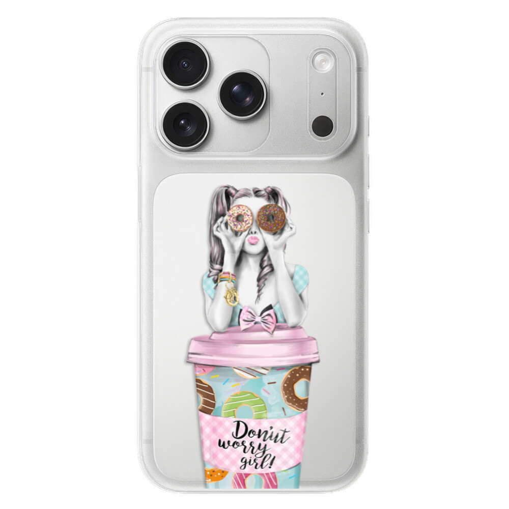 Odolné silikónové puzdro iSaprio - Donut Worry - iPhone 17 Pro