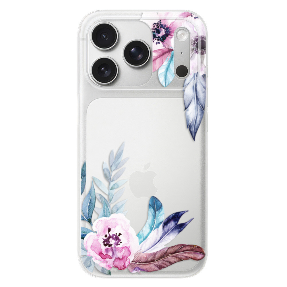 Odolné silikónové puzdro iSaprio - Flower Pattern 04 - iPhone 17 Pro