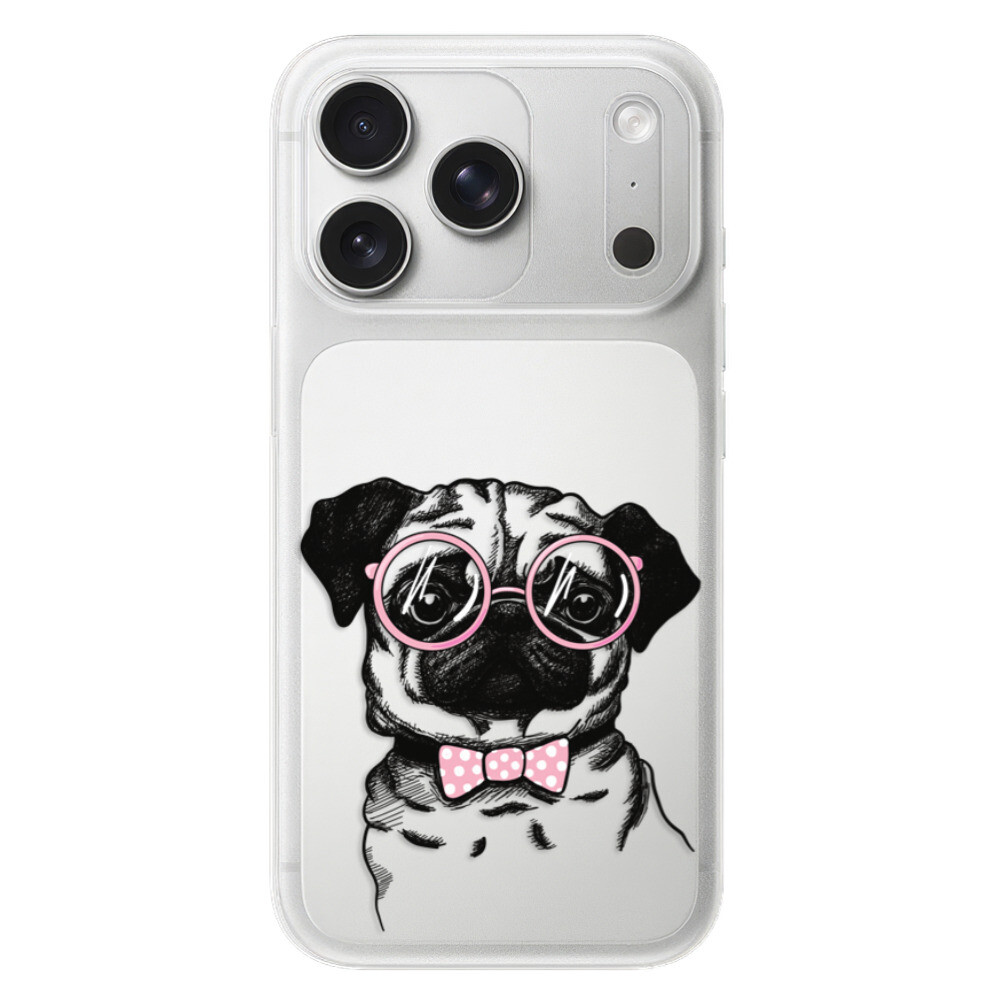 Odolné silikónové puzdro iSaprio - The Pug - iPhone 17 Pro