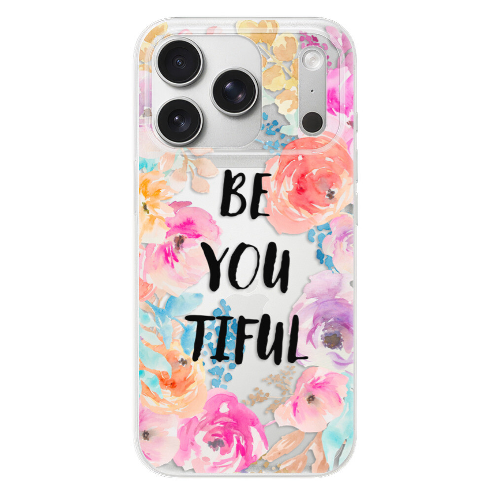 Odolné silikónové puzdro iSaprio - BeYouTiful - iPhone 17 Pro