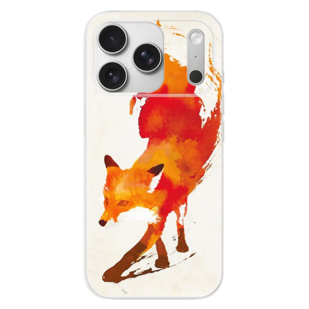 Odolné silikónové puzdro iSaprio - Fast Fox - iPhone 17 Pro