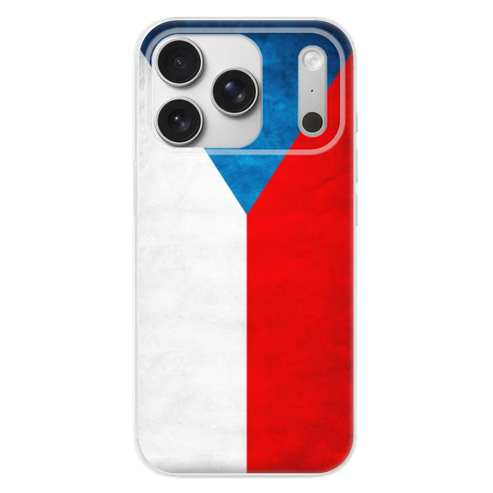 Odolné silikónové puzdro iSaprio - Czech Flag - iPhone 17 Pro