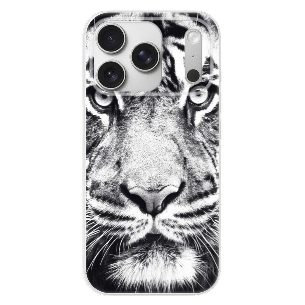 Odolné silikónové puzdro iSaprio - Tiger Face - iPhone 17 Pro