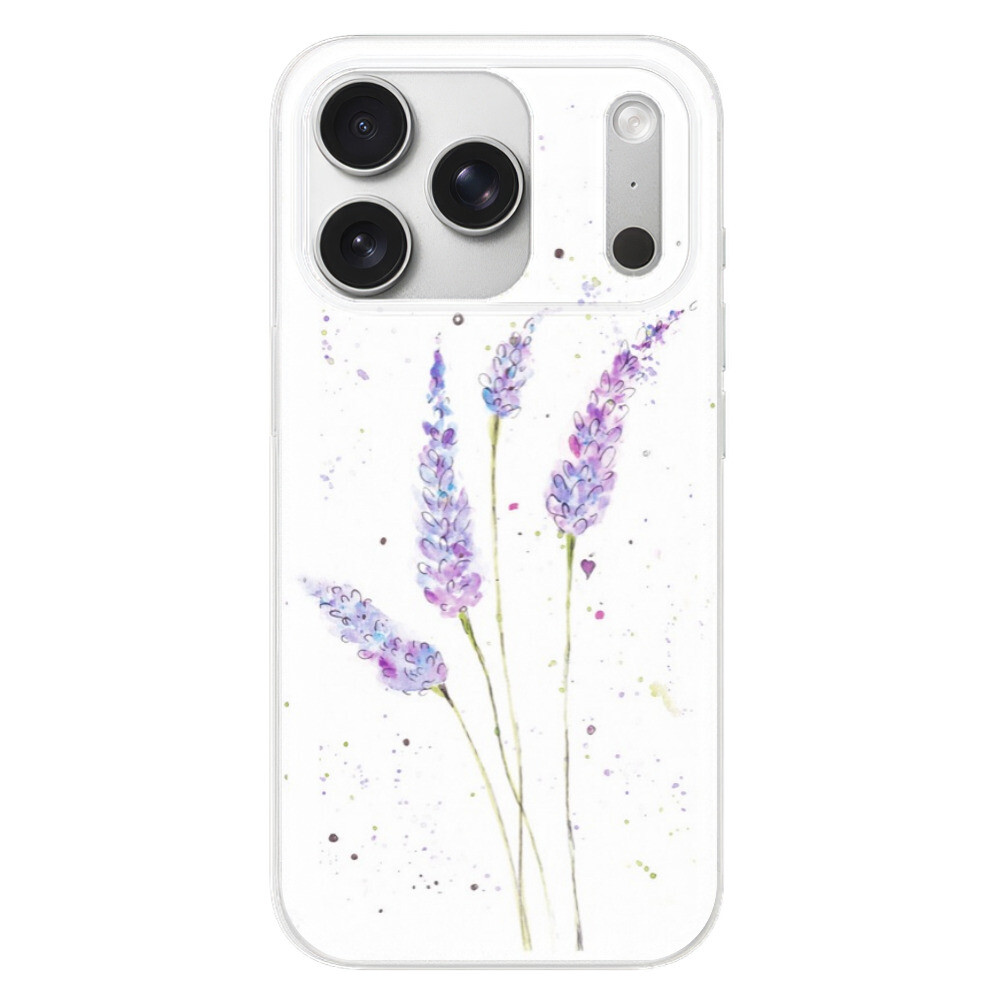 Odolné silikónové puzdro iSaprio - Lavender - iPhone 17 Pro