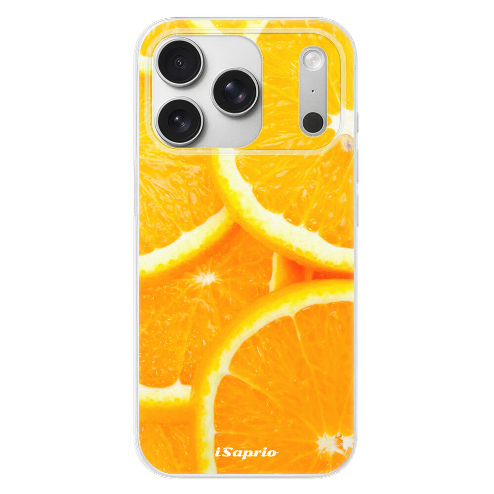 Odolné silikónové puzdro iSaprio - Orange 10 - iPhone 17 Pro